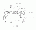 EXTRACTOR REVERSIBLE FORZA SERIE 1400 DE 2 PATAS